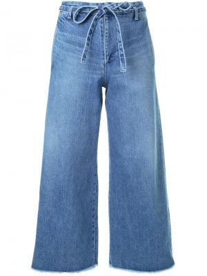 Укороченные джинсы Fabiane Roux. Цвет: синий