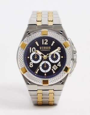 Часы с металлическим браслетом -Серебряный Versus Versace