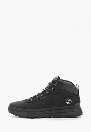 Ботинки Timberland Field Trekker Mid JET BLACK. Цвет: черный