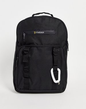 Черный рюкзак -Черный цвет Farah
