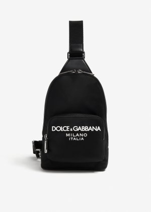Поясная сумка Logo Nylon, черный Dolce&Gabbana