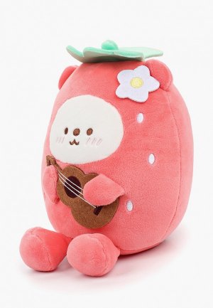 Игрушка мягкая Zakka Bear with ukulele, 20 см. Цвет: розовый