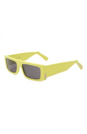 Солнцезащитные очки GCDS. Цвет: жёлтый