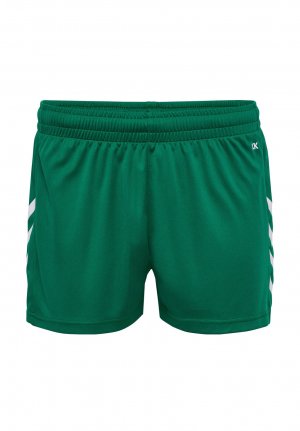 Спортивные шорты CORE XK POLY , цвет evergreen Hummel