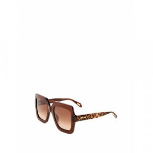Солнцезащитные очки , коричневый Just Cavalli. Цвет: коричневый