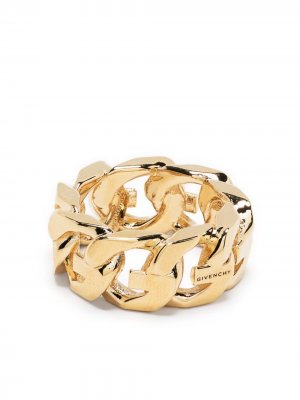Кольцо в форме цепи Givenchy. Цвет: золотистый
