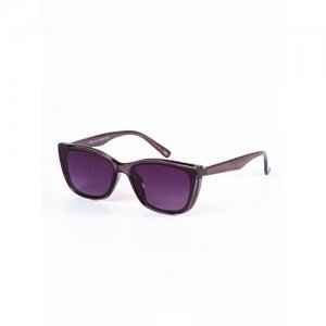 Солнцезащитные очки , кошачий глаз, с защитой от УФ, для женщин, серый ezstore. Цвет: серый