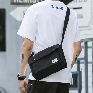 Мужская сумка через плечо, водонепроницаемая простая сумка, спортивная сумка-мессенджер, молодежная косая женская VIA ROMA