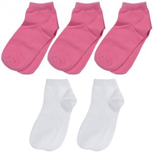 Комплект из 5 пар детских носков микс 2, размер 20-22 ХОХ. Цвет: мультиколор
