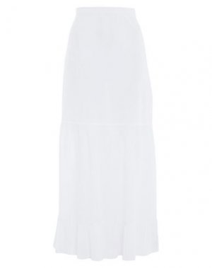 Длинная юбка NEERA 20.52. Цвет: белый