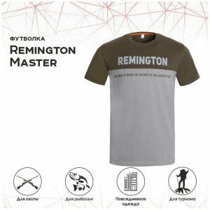 Футболка Master р. 2XL Remington. Цвет: хаки