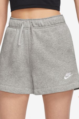 Клубные флисовые шорты, серый Nike