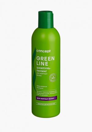 Шампунь Concept для жирных волос Sebo-balance shampoo, 300 мл. Цвет: белый