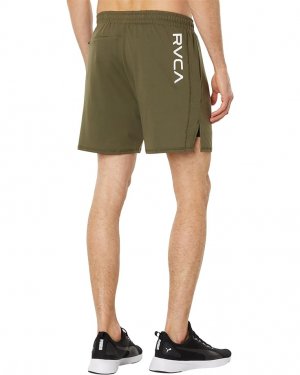 Шорты Sport Vent Shorts, оливковый RVCA