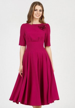 Платье Olivegrey SANTA. Цвет: розовый