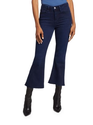 Укороченные джинсы-клеш с высокой посадкой , цвет Fiona Frame
