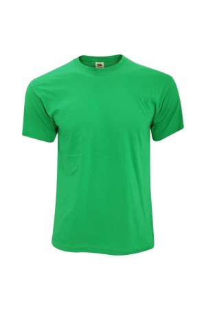 Оригинальная полноразмерная футболка Screen Stars с короткими рукавами , зеленый Fruit of the Loom