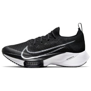 Air Zoom Tempo NEXT% Flyknit Черно-белые женские кроссовки антрацит Pure-Platinum CI9924-003 Nike