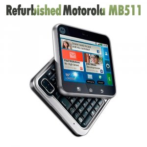 Восстановленный оригинальный мобильный телефон FlipOut MB511 ME511 с поворотным экраном на базе Android, GPS, WIFI, 2,8 дюйма, 3 МП, GSM Motorola