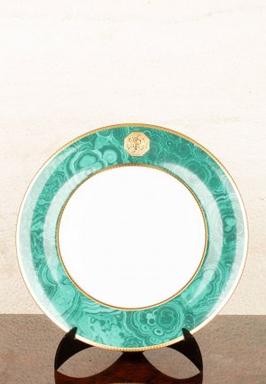 Подстановочная тарелка STEFANO RICCI. Цвет: зеленый