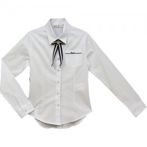 Школьная блуза , размер 122, белый BADI JUNIOR. Цвет: белый