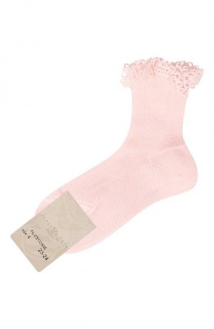 Хлопковые носки Story Loris. Цвет: розовый