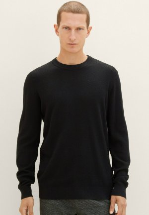 Вязаный свитер TOM TAILOR, цвет black Tailor