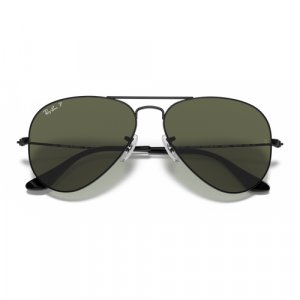 Солнцезащитные очки  RB 3025 002/58 002/58, зеленый, черный Ray-Ban. Цвет: зеленый/черный