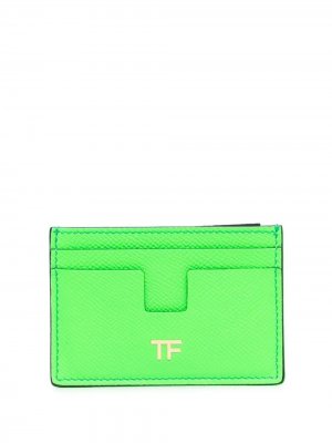 Картхолдер с логотипом TF TOM FORD. Цвет: зеленый