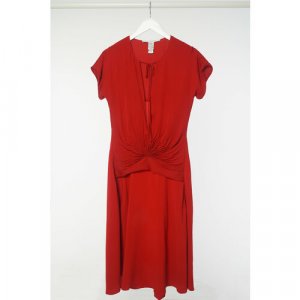 Платье , размер 44 RU, красный Diane Von Furstenberg. Цвет: красный