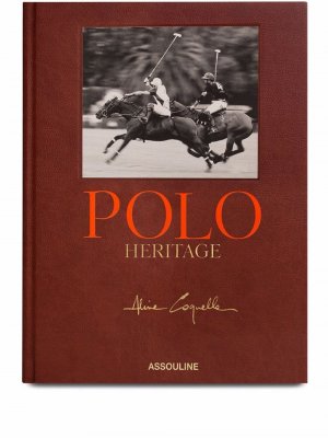 Книга Polo Heritage Assouline. Цвет: красный
