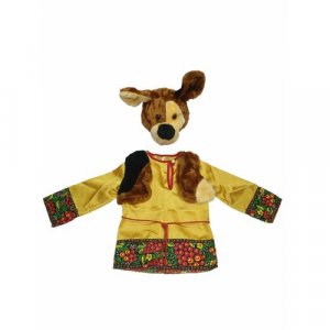Карнавальный костюм для мальчика Собачка Прошка размер 104 - 52 Jeanees. Цвет: бежевый/золотистый/коричневый/желтый
