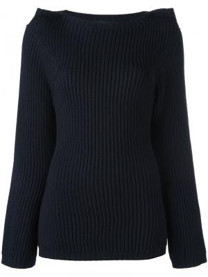 Пуловер Scarf Société Anonyme. Цвет: синий