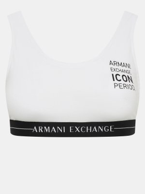 Топы Armani Exchange. Цвет: белый