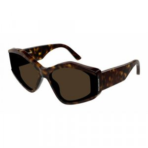 Солнцезащитные очки , коричневый BALENCIAGA. Цвет: коричневый
