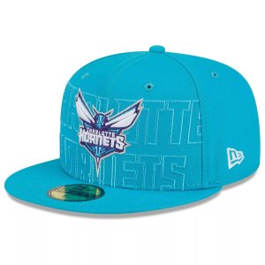Мужская темно-бирюзовая шляпа Charlotte Hornets NBA Draft 59FIFTY 2023 NEW ERA
