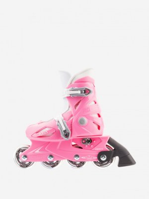 Роликовые коньки детские Orlando III, Розовый Roces. Цвет: розовый