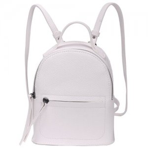 Маленький кожаный женский рюкзак: для девочек всех возрастов ORS-0115/2 OrsOro. Цвет: серый