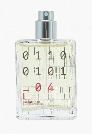 Туалетная вода Escentric Molecules 04 EDT 30 мл cased. Цвет: прозрачный