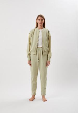 Костюм спортивный Twinset Milano U&B. Цвет: зеленый