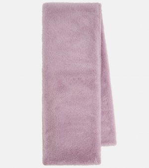 Полный плюшевый шарф , фиолетовый Max Mara