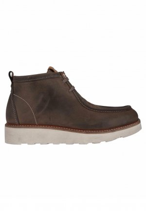 Ботинки на шнуровке , коричневый Docksteps