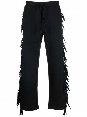 Frilled-detail trousers Li-Ning. Цвет: черный