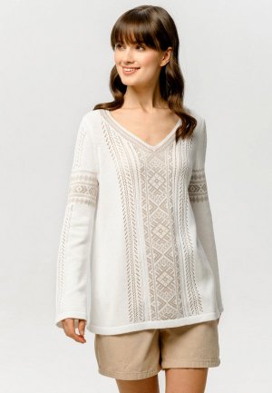 Пуловер Scandica Alice. Цвет: белый