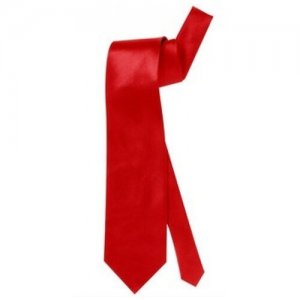 Красный сатиновый галстук (9723) WIDMANN