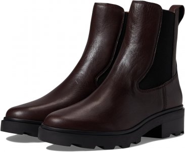 Ботинки Челси Wyckoff Chelsea Lugsole Boot in Leather , цвет Chocolate Raisin Madewell
