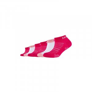 Детские носки-кроссовки, розовые, светящиеся, микс, 6 шт. SKECHERS, цвет weiss Skechers