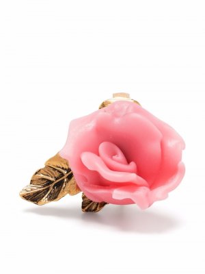 Rose-detail stud earrings Dsquared2. Цвет: розовый