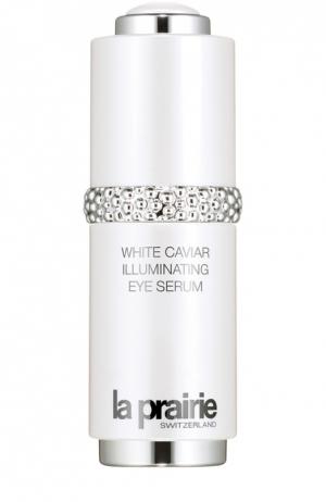 Сыворотка для кожи вокруг глаз White Caviar Illuminating Eye Serum La Prairie. Цвет: бесцветный