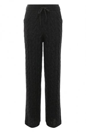 Кашемировые брюки FTC. Цвет: серый